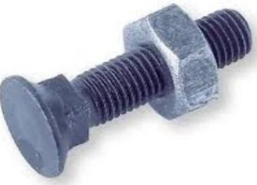 boulons collet carre tfcc zingue