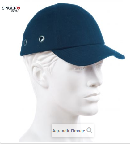 casquette bleue