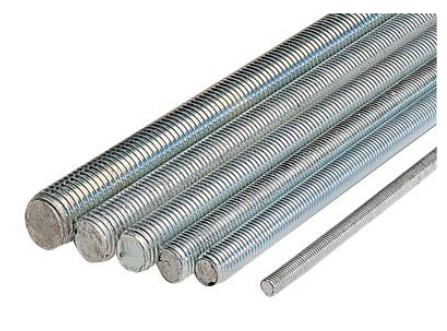 tiges filetees zinguees 1 m