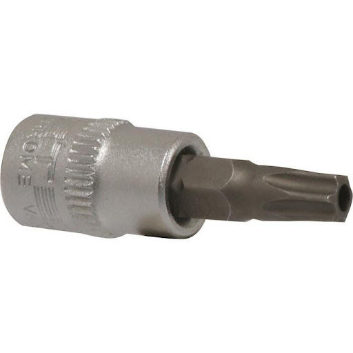 douille tournevis 1 4 avec embout torx percee