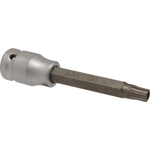 douille tournevis 12 avec embout torx perce