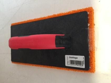 taloche rectangulaire abs semelle mousse