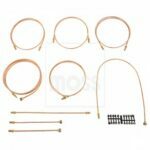 Confections de tuyaux de frein cuivre