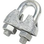 Serre câble zingué