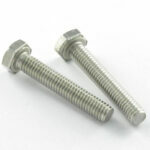 VIS TETE HEXAGONALE ZINGUEE FILETAGE TOTAL PARTIEL