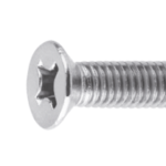 Vis métaux fraisée empreinte philips fendue