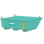 bac a mortier avec prise fourreau et anneaux