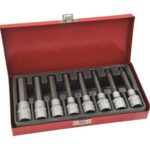 coffret douilles tournevis 12 embout hexagonal long