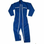 combinaison 2 zips bleue