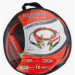 jeu de câble équipés de pinces laiton